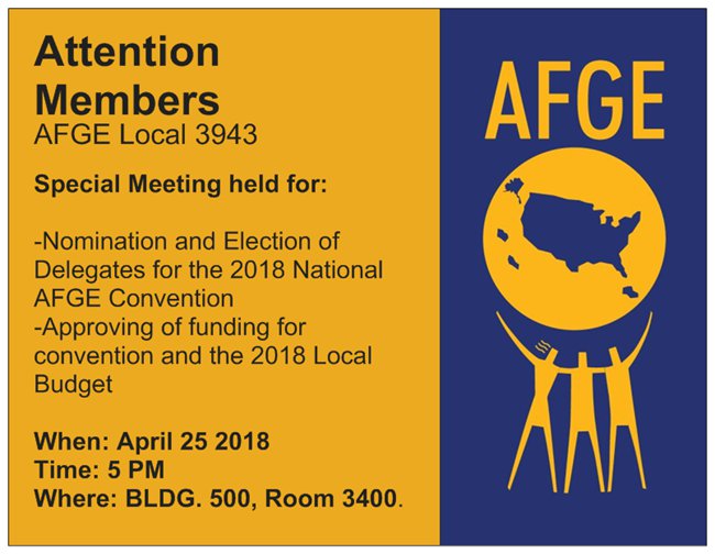 April General Membership Meeting