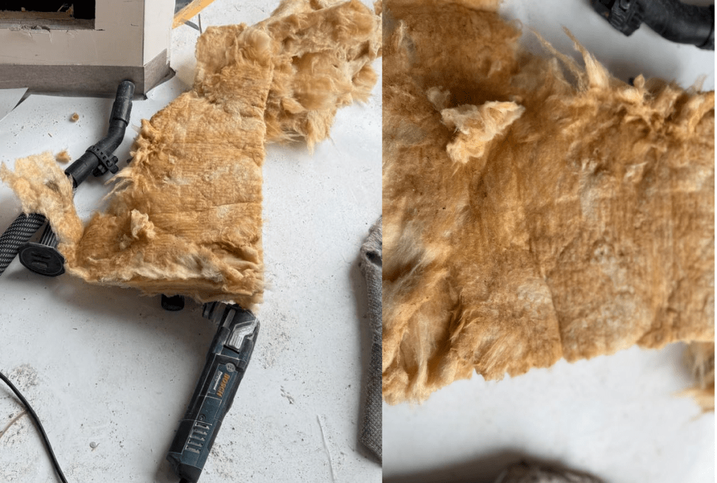 Material- und Klebeprobe