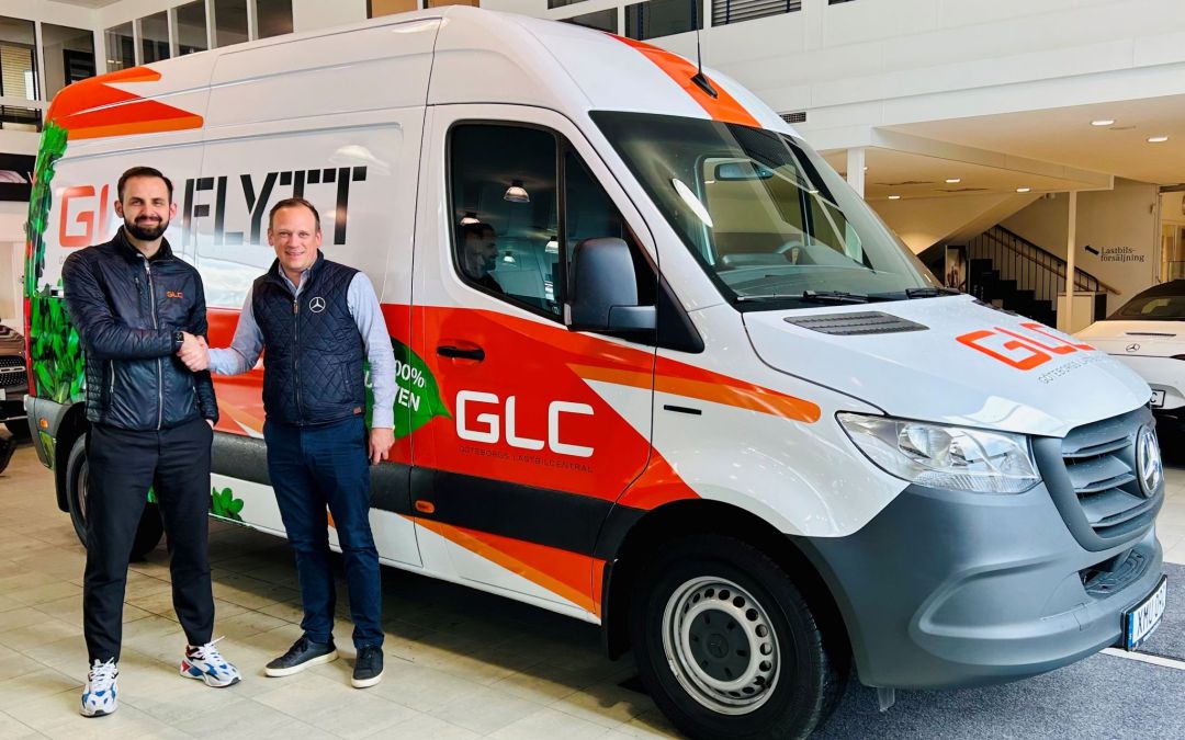 Nu utökar vi fordonsparken med en helelektrisk eSprinter