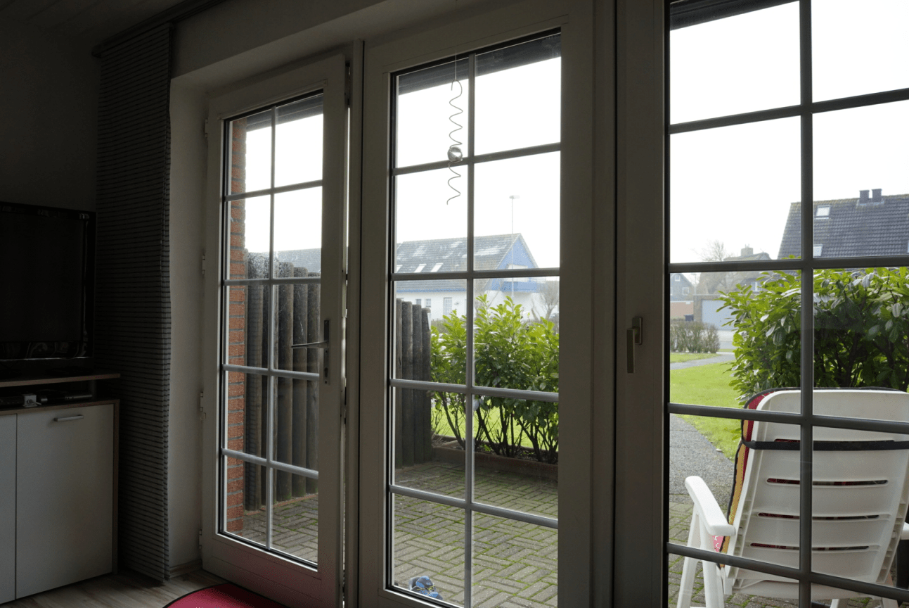 Blick auf die Terrasse