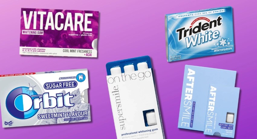 Orbit, Trident, VitaCare, Supersmile brand of whitening gum