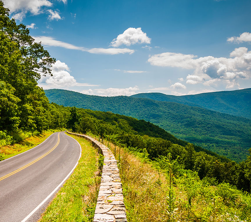 Blue Ridge Mountains VA Hiking Biking Foliage Skyline Drive Experience 