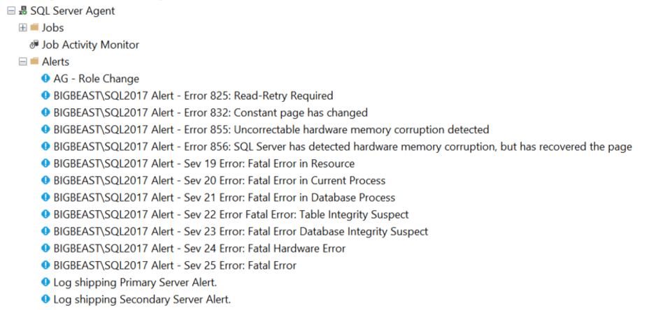 SQL Server Agent Alerts for Critical Errors - Glenn's SQL Server ...