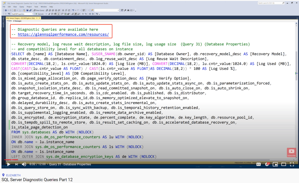 SQL Server Diagnostic Queries – Part 12 - Glenn's SQL Server Performance