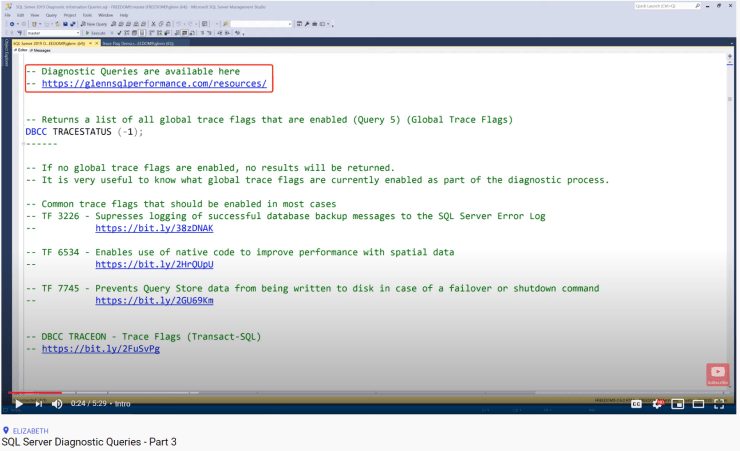 SQL Server Diagnostic Queries - Part 3