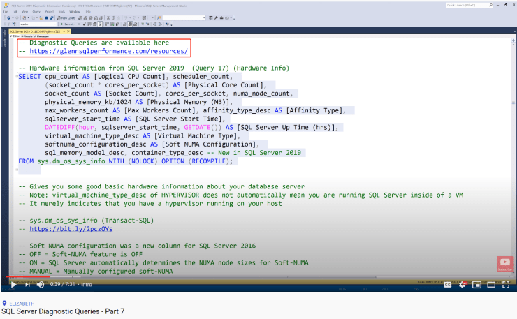SQL Server Diagnostic Queries - Part 7