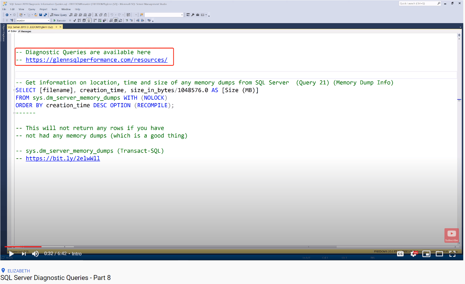 SQL Server Diagnostic Queries – Part 8 - Glenn's SQL Server Performance