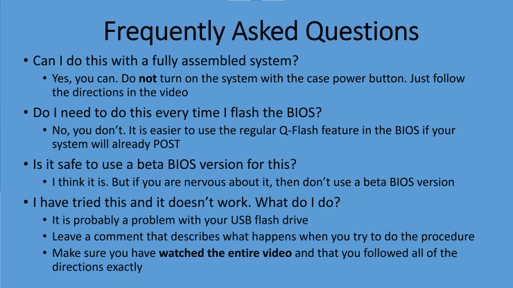 Frequently Asked Questions