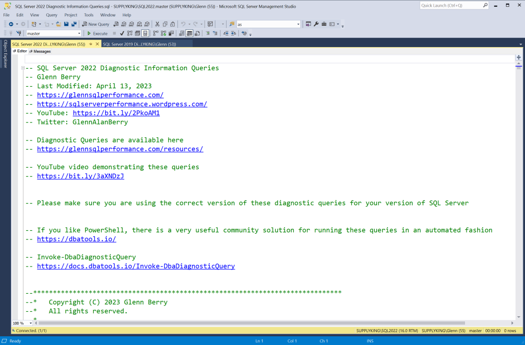 Sql 2022 Query Example SQL Server 2022 Cumulative Update 3 - Glenn's SQL Server Performance