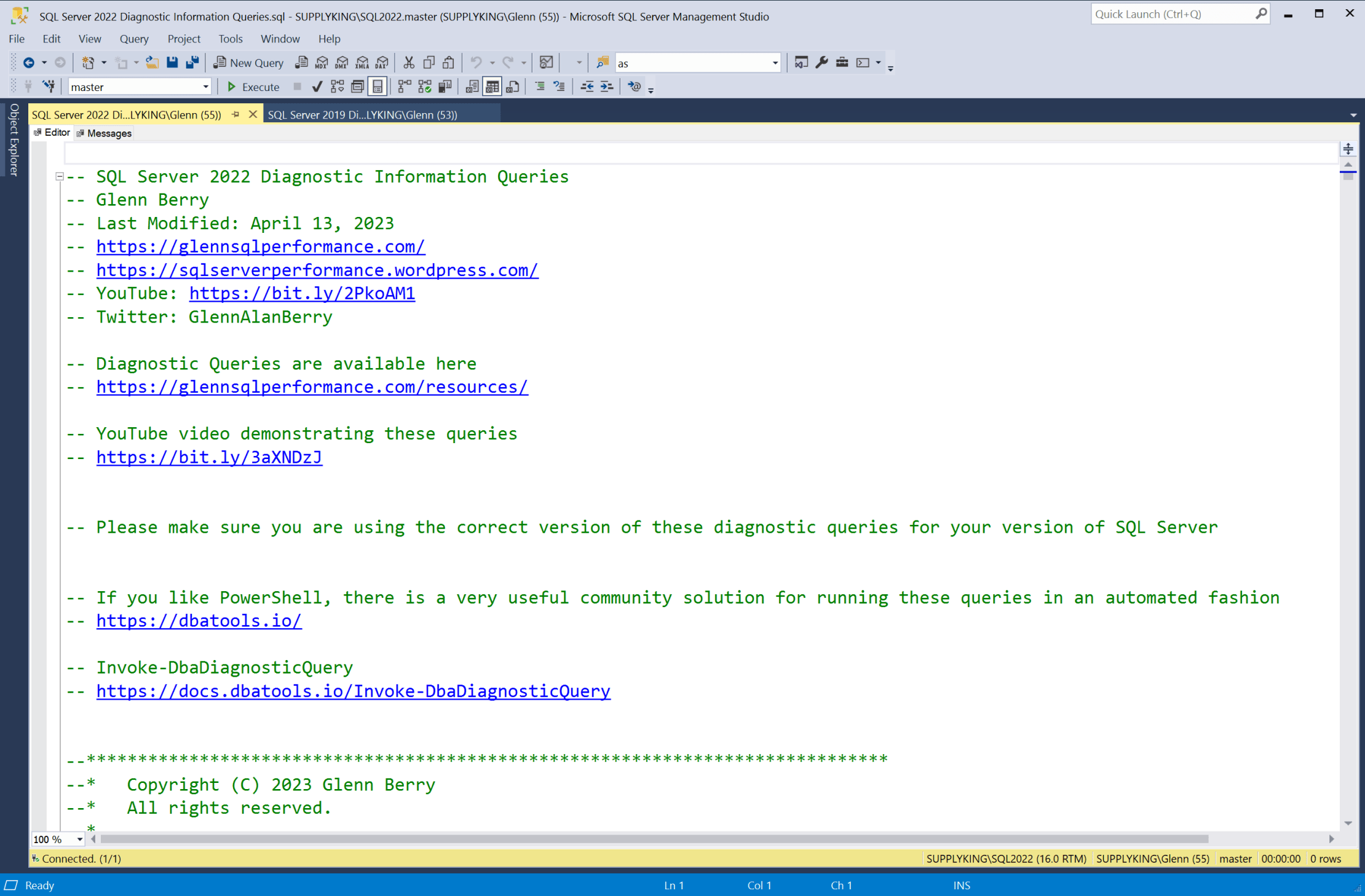 SQL Server 2022 Cumulative Update 3 - Glenn's SQL Server Performance