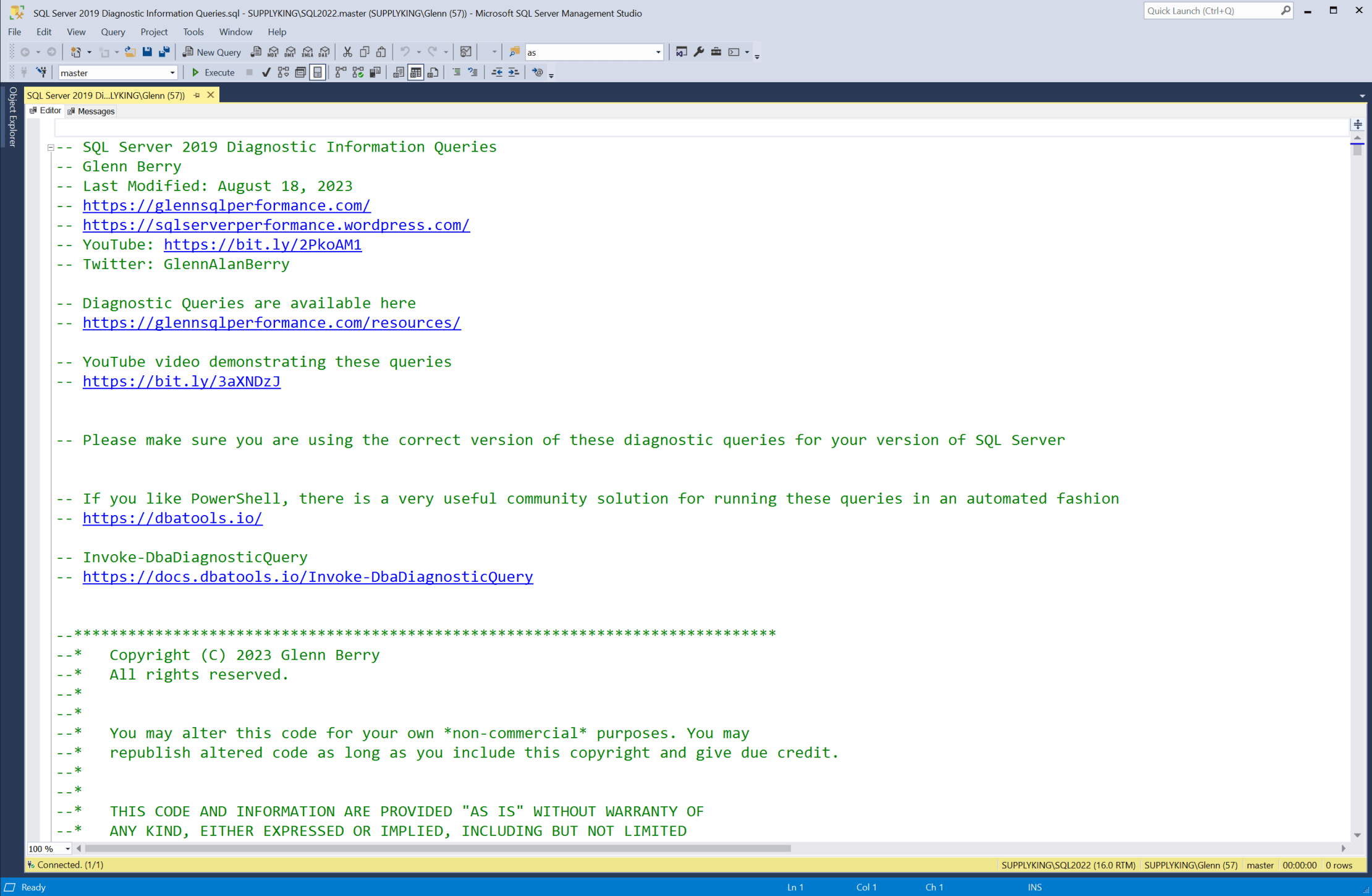 SQL Server 2019 Cumulative Update 22 - Glenn's SQL Server Performance