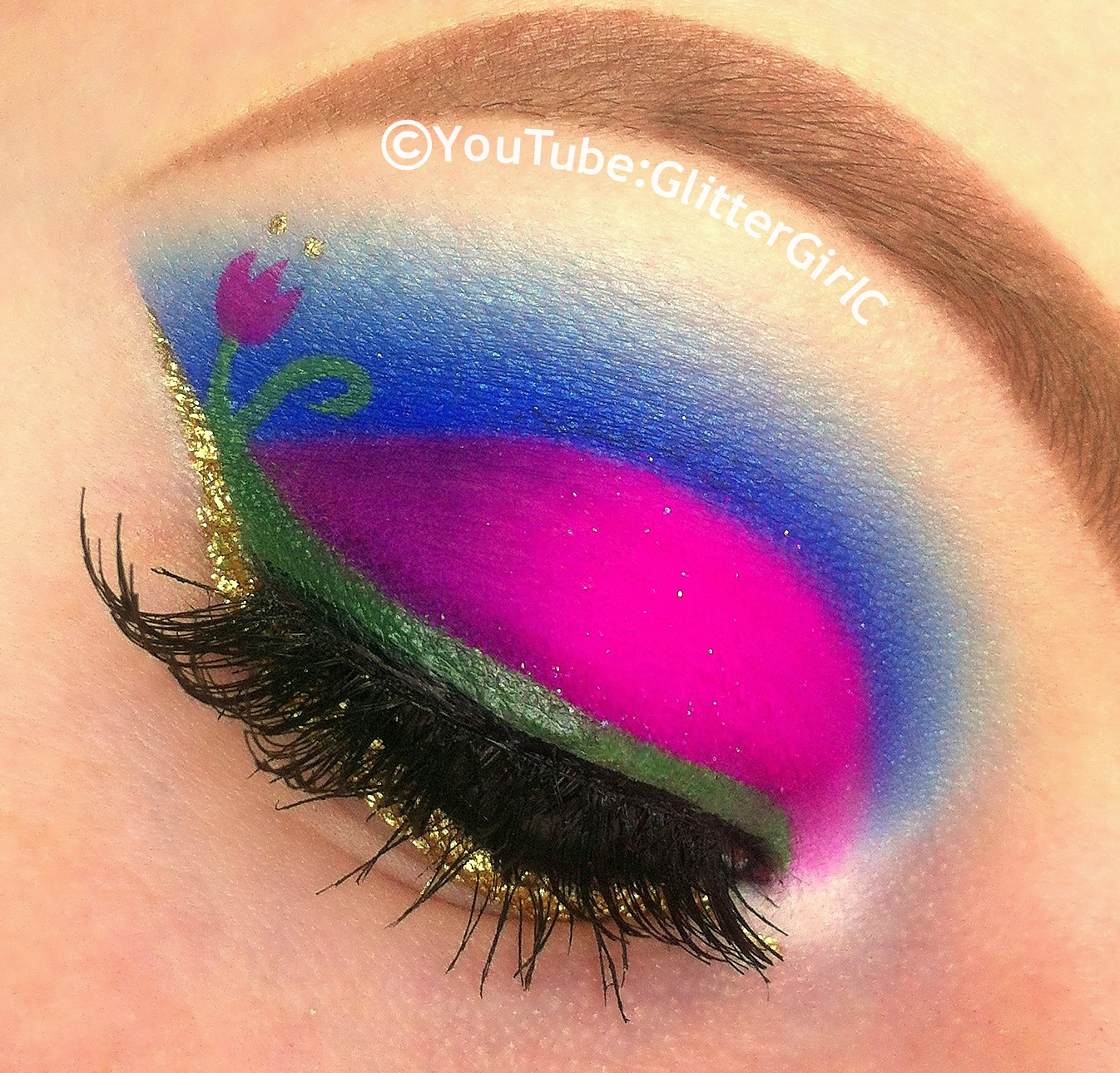 Anna frozen makeup look