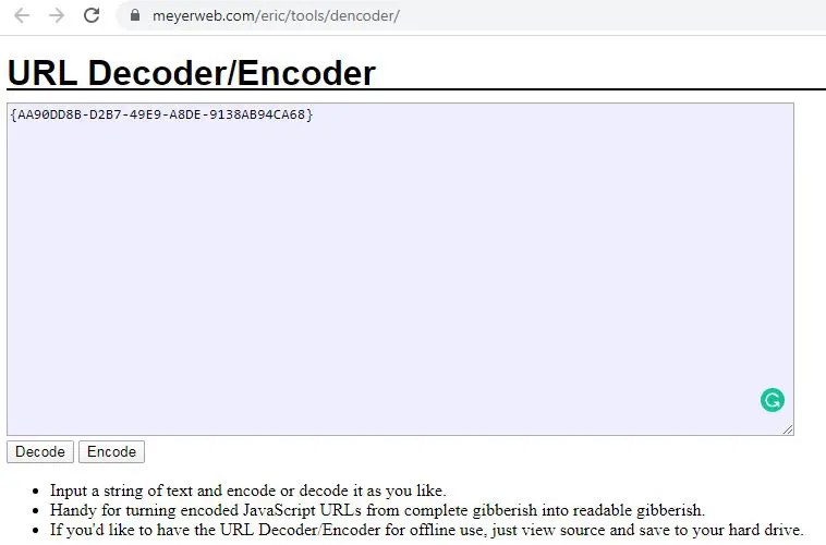 Instantly in 2 steps encode and decode an URL using PowerShell coding ...