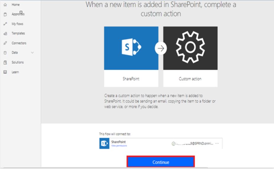 HTML Table in Power Automate: Best way to learn HTML table formatting using Power Automate step by step 7 When a new item is added in SharePoint, complete a custom action continues