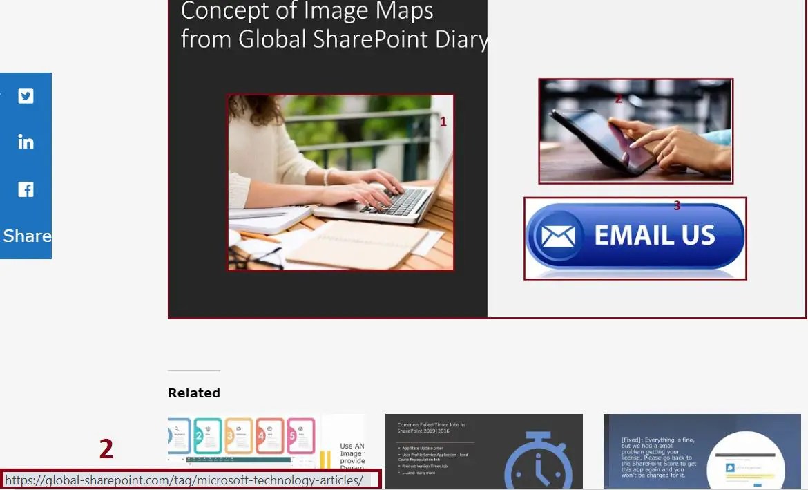 Image Maps in HTML and SharePoint Online - Global SharePoint