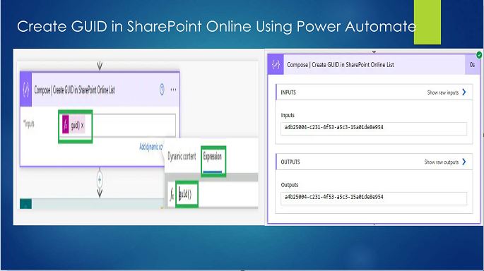 Create GUID in SharePoint Online List Using Power Automate 17 Create GUID in SharePoint Online Using Power Automate Flow