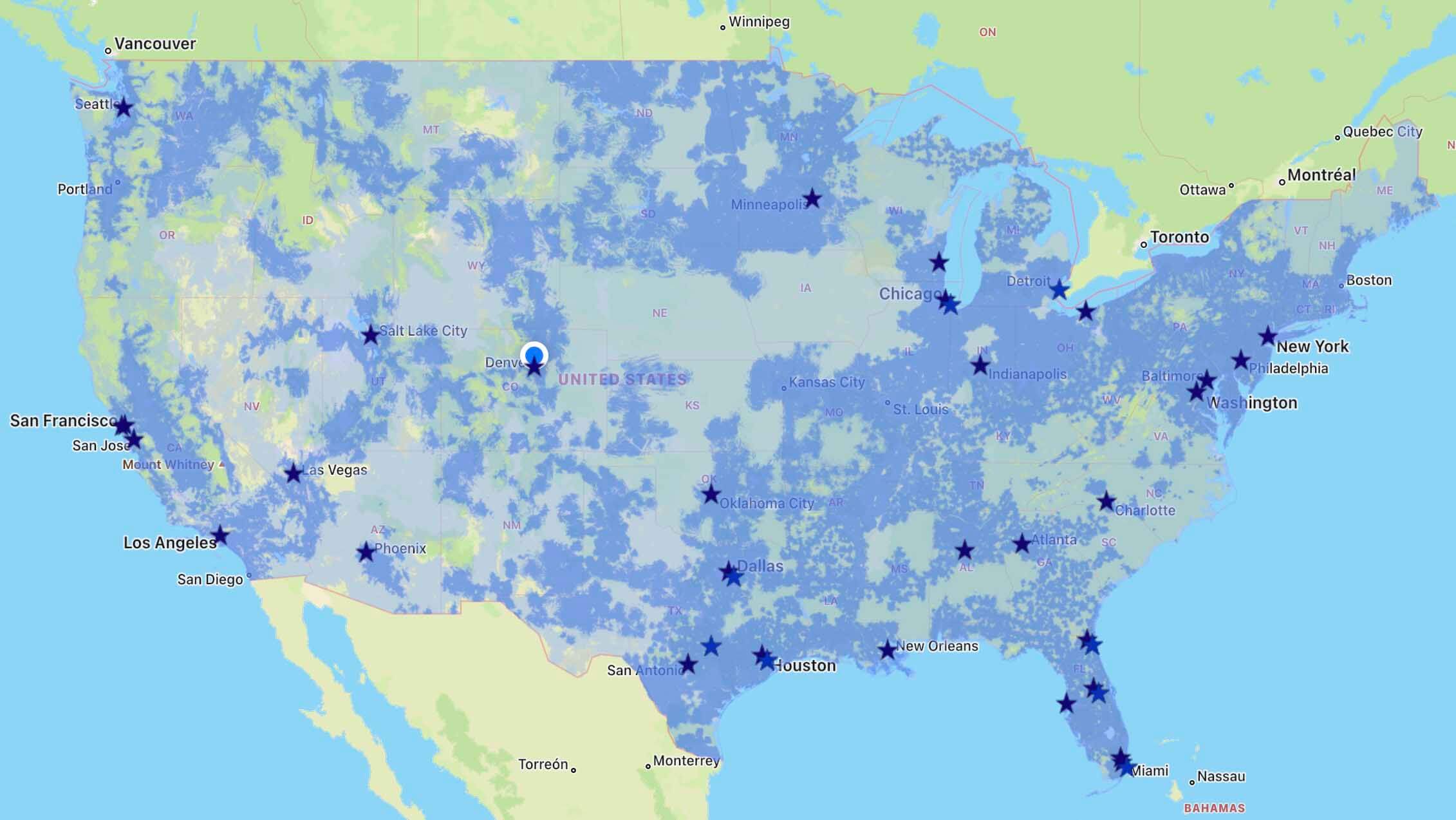At T Cell Phone Reception Map At Molly Cruz Blog Att Coverage Map 