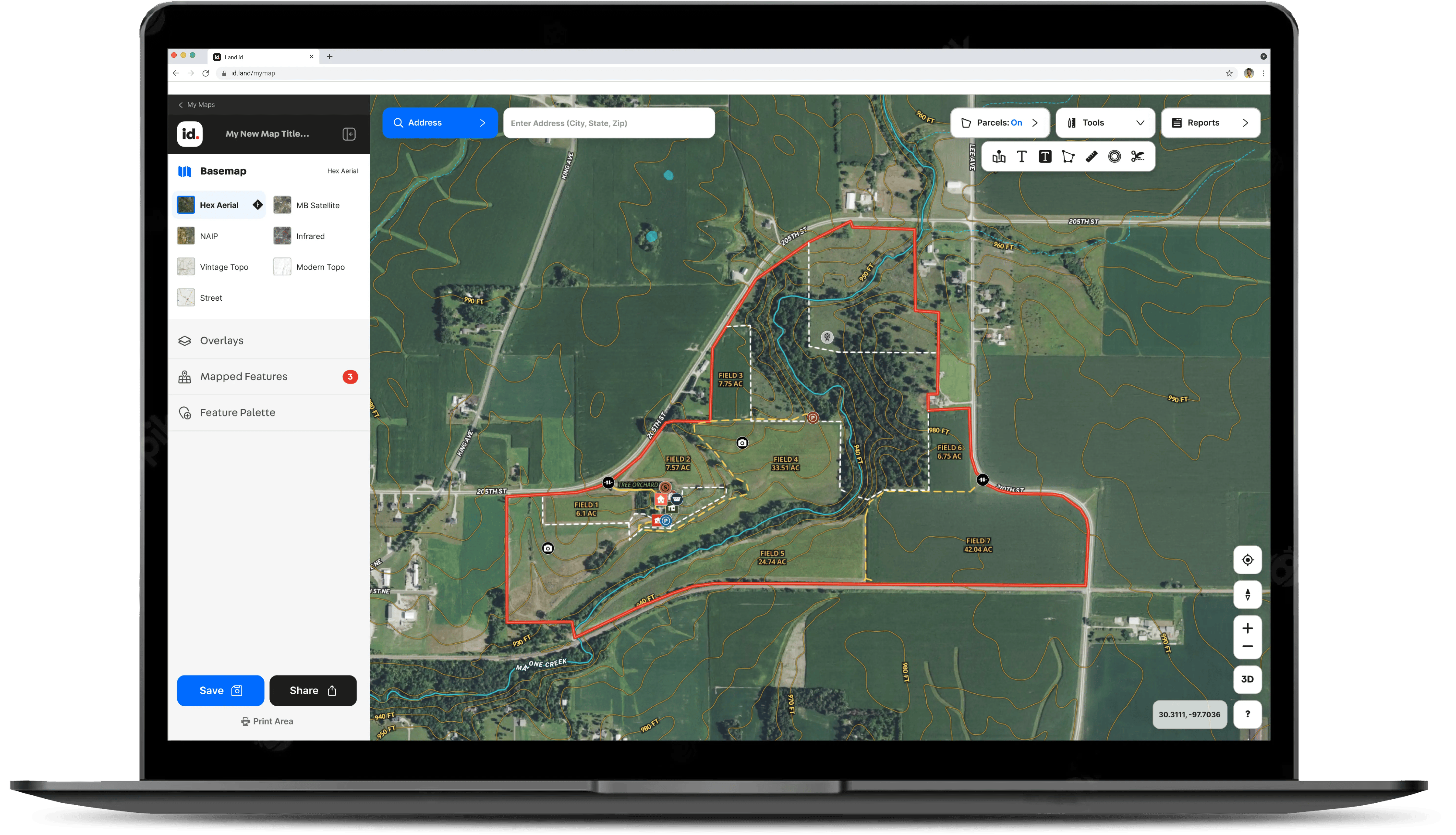 Land Id Land Identity Property Mapping