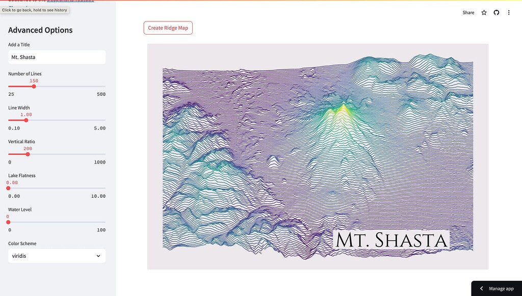 App Create Beautiful Topographic Maps In Seconds Show The Community 2 1024x581 