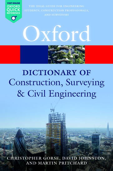 A Dictionary Of Construction Surveying And Civil Engineering