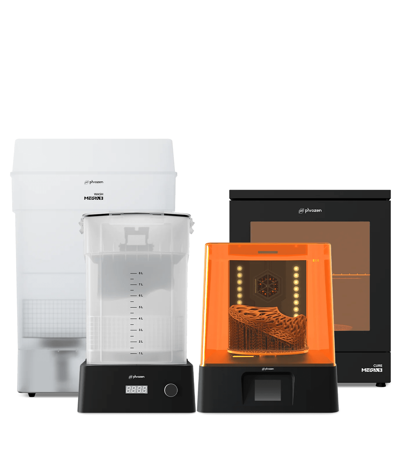 3d Printers Phrozen Global - Landscape Illustration Collection - High Resolution Quality