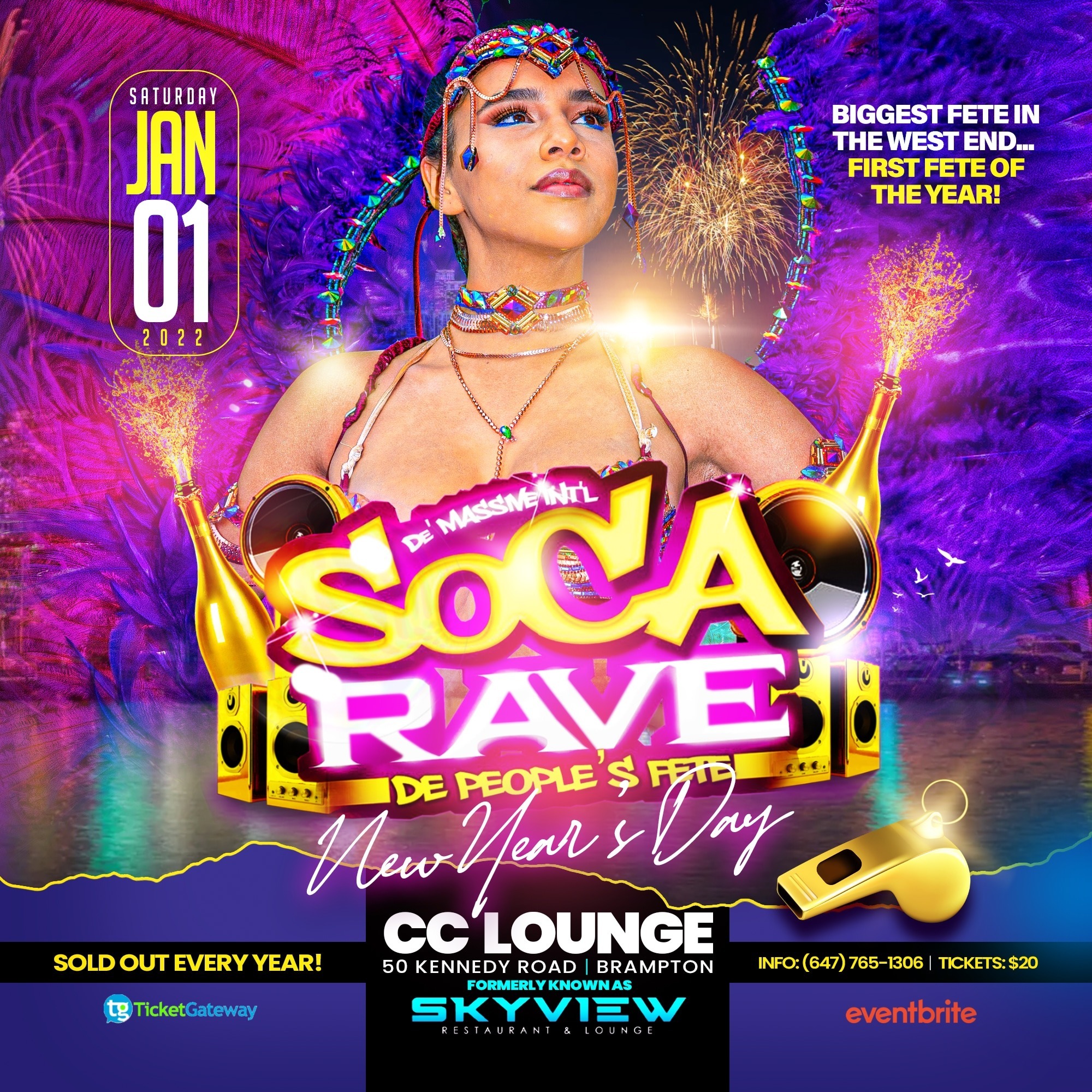 Soca Rave, Canada
