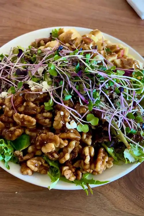 Great River Road Driftless Road Trip Brix salad