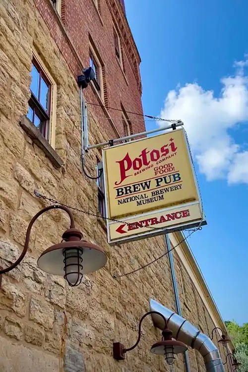 Great River Road Driftless Road Trip Potosi Brewery
