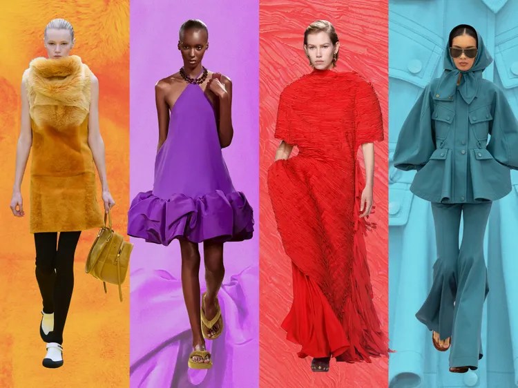 6 Color Trends Fashion People Say Are In This Spring and 6 That Are Out
