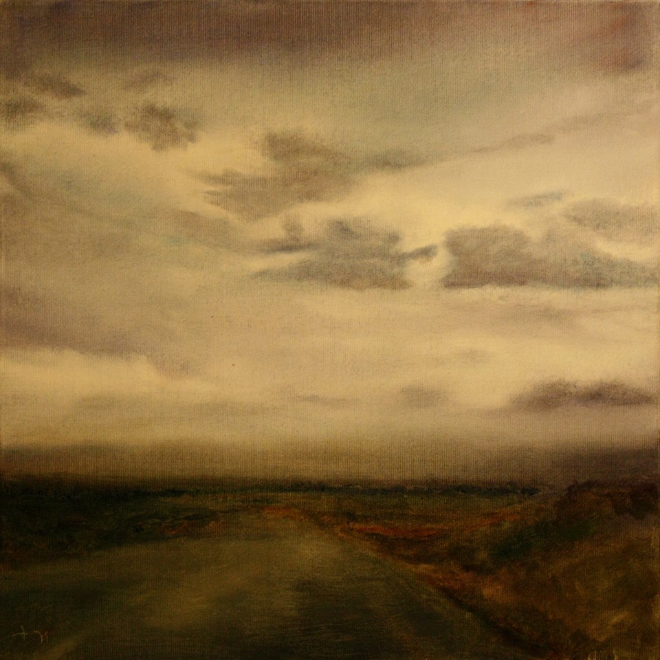 As a Collection painted as series of four painting 4/4