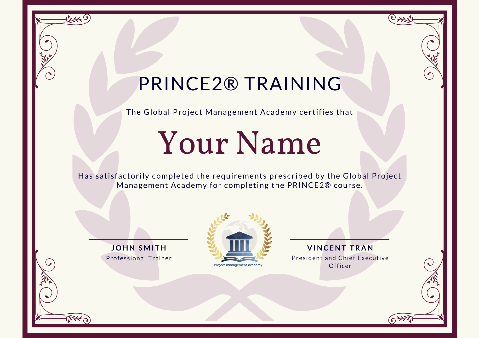 PRINCE2 Training