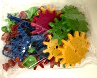 Funny Gears expand your set - Gears, Gear Pins and full Playground