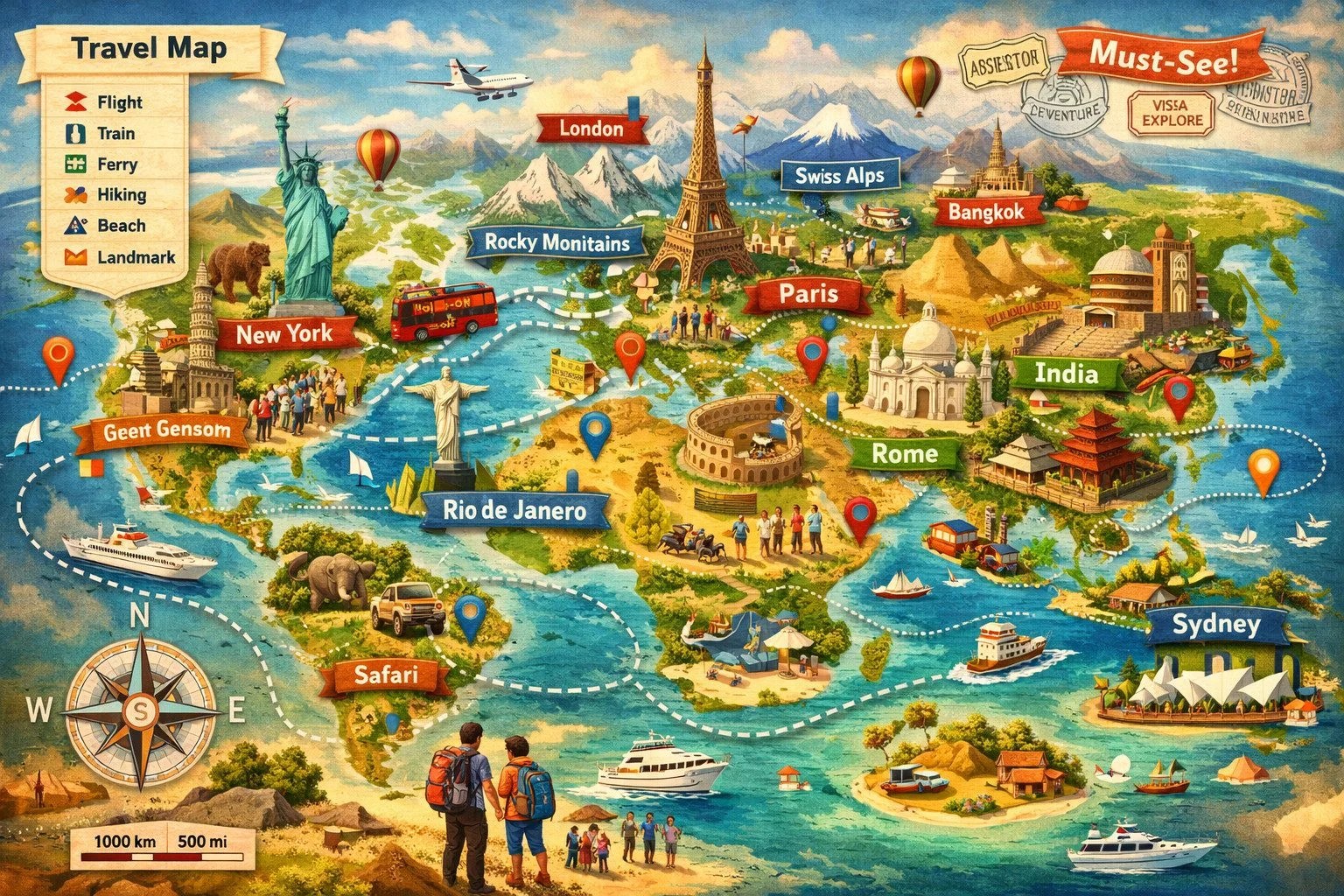 Tourist Maps Archives Global Wanderlist Tourist Maps 