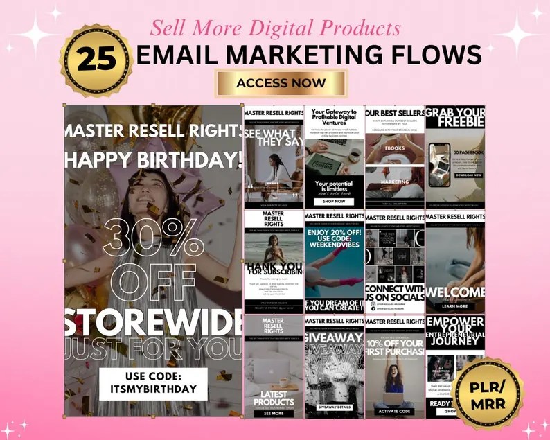 Email Marketing Flows with Master Resell Rights