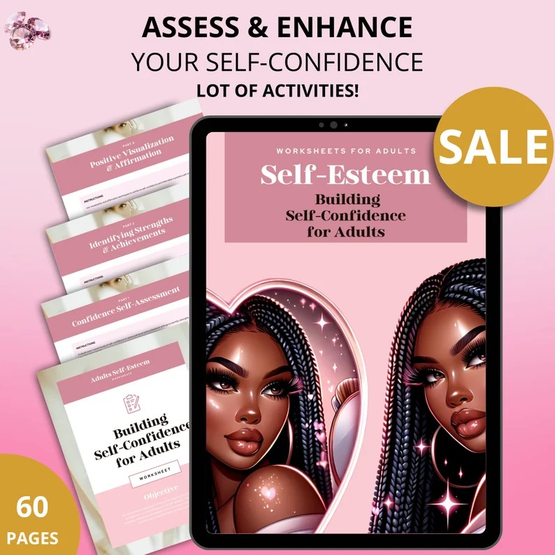 Self-Esteem Worksheets eBook