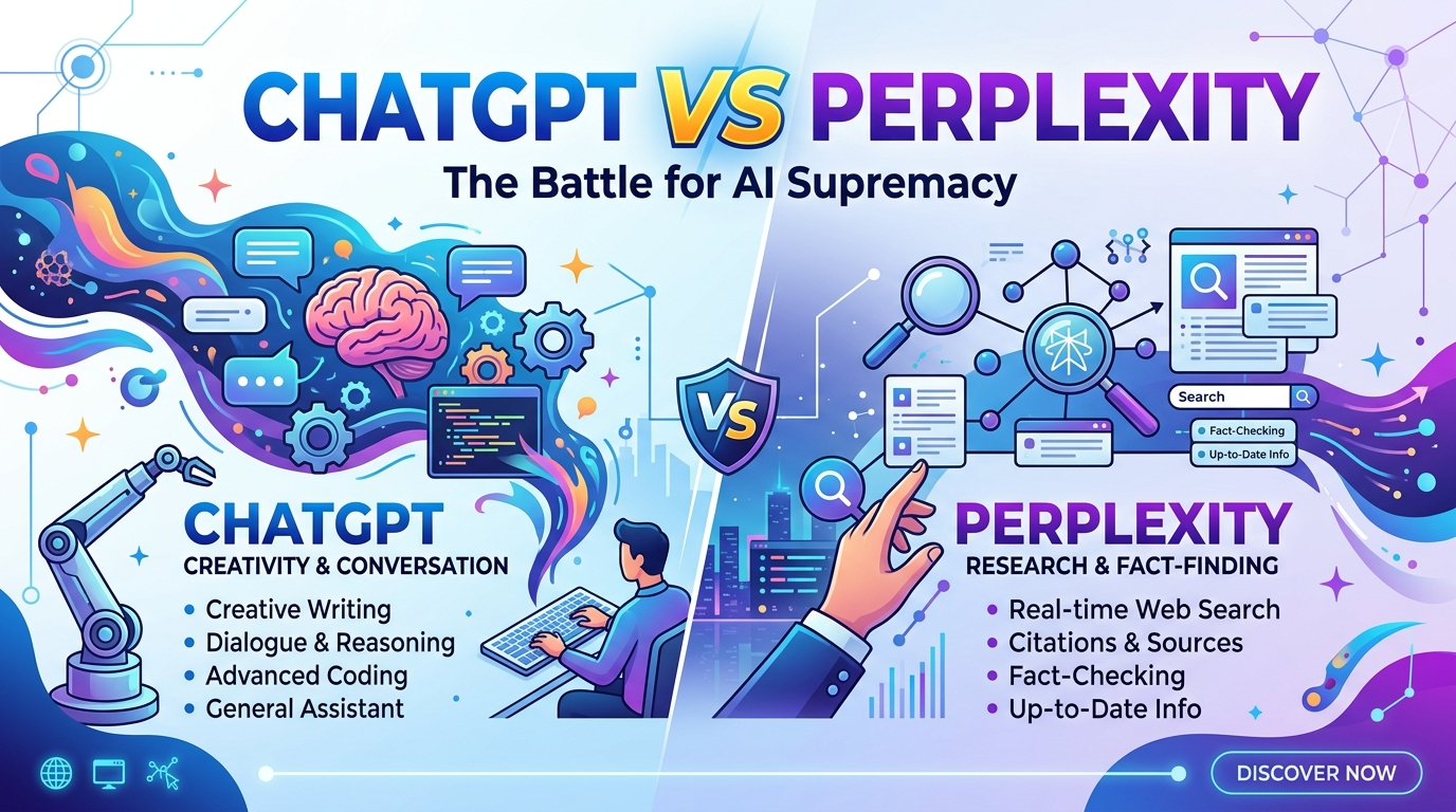 ChatGPT vs Perplexity (2026) Which AI Tool Is Better