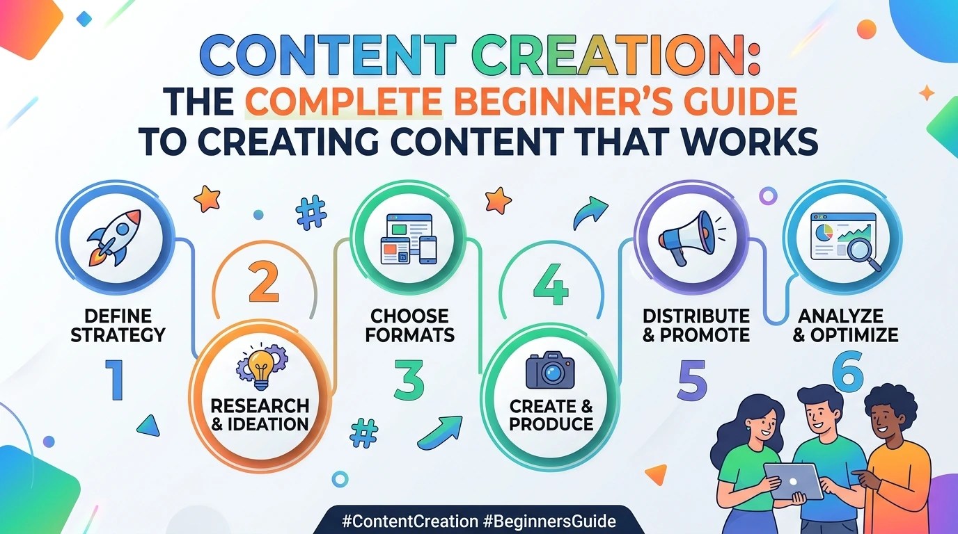 Content Creation: The Complete Beginner’s Guide to Creating Content That Works