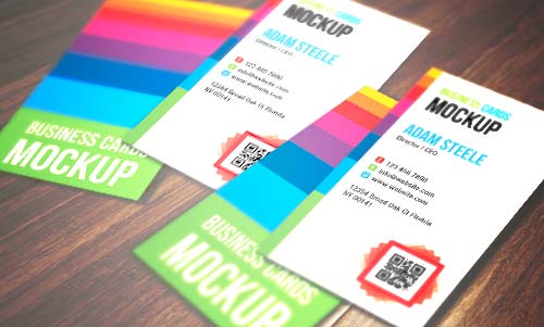 Como usar um mockup no photoshop! Mockup Para Tarjetas De Presentacion En Psd Descarga