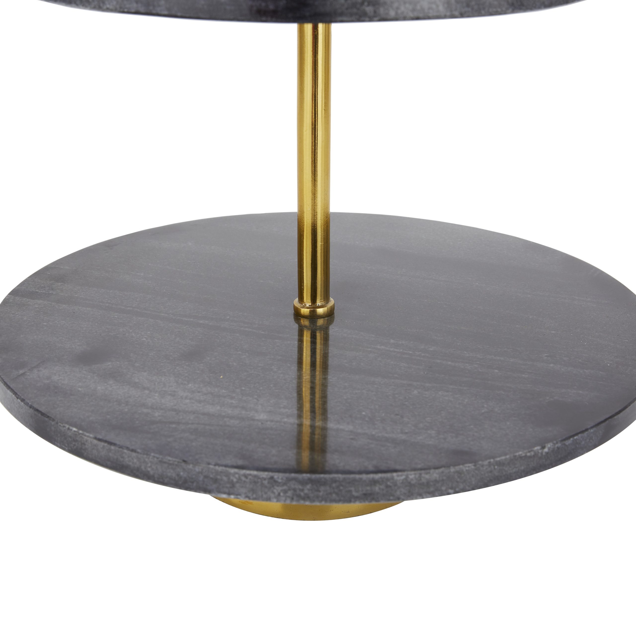 3-Tiered Server Cup Cake Stand in Round Tray, 14″D x 27″H