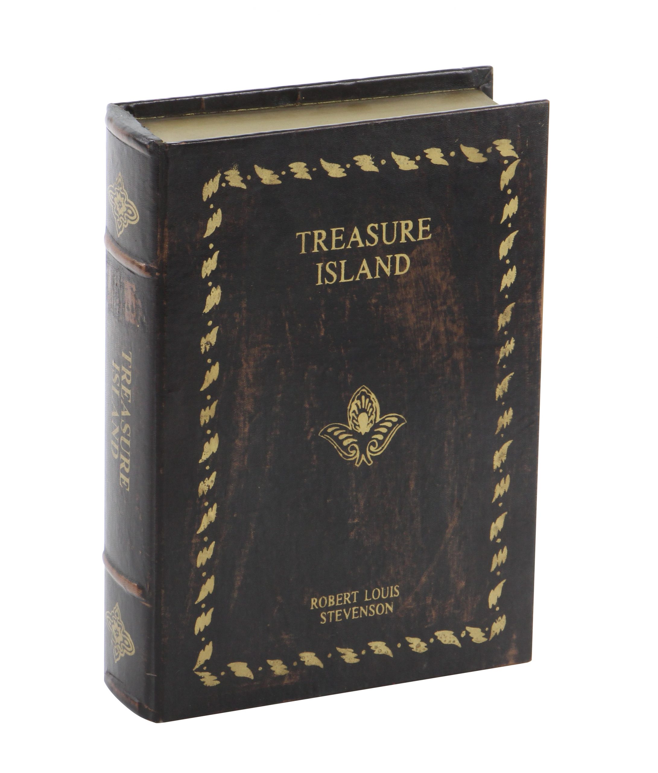 Book Box Nested Faux Leather (Set of 3),12″, 7″, 6″