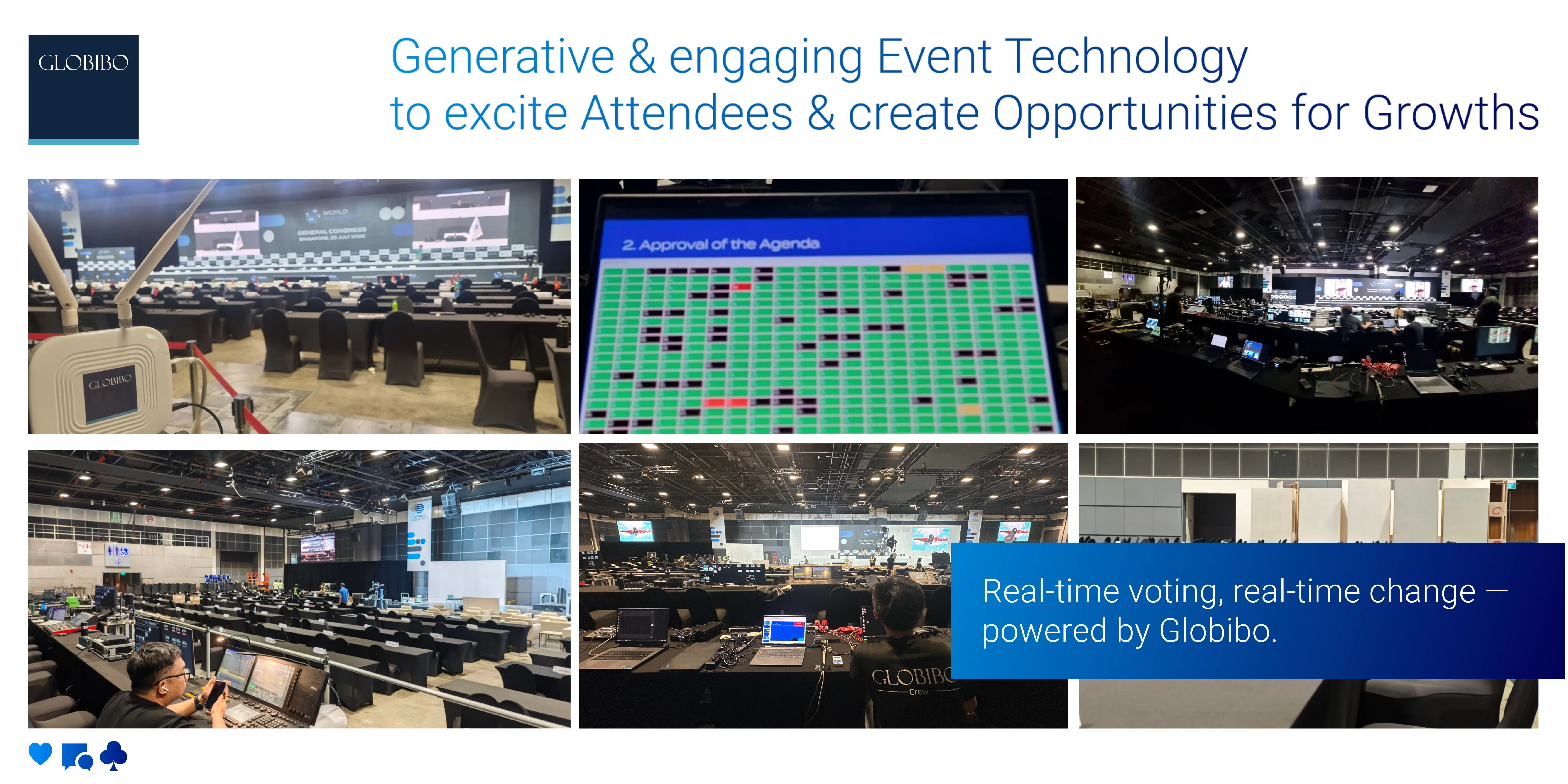 Event technology deployment for general congress in Singapore