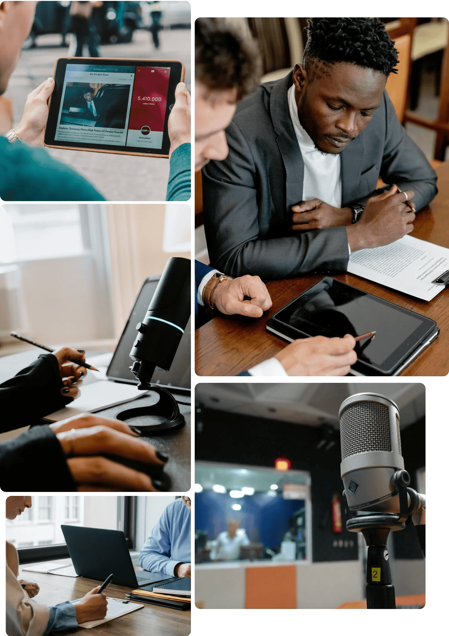 Legal, medical, corporate, and broadcast transcription solutions