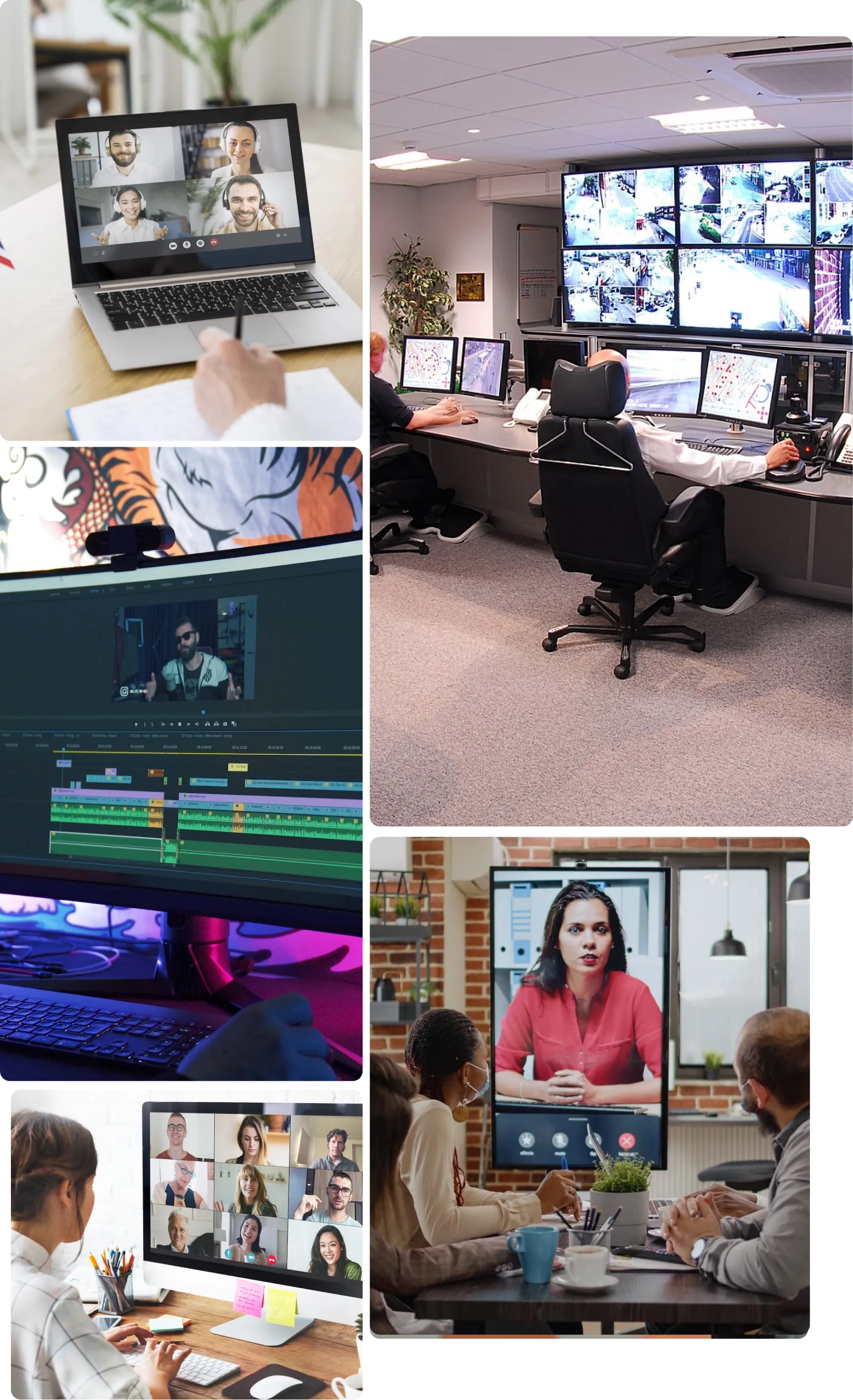 Virtual meeting software features and collaboration dashboard