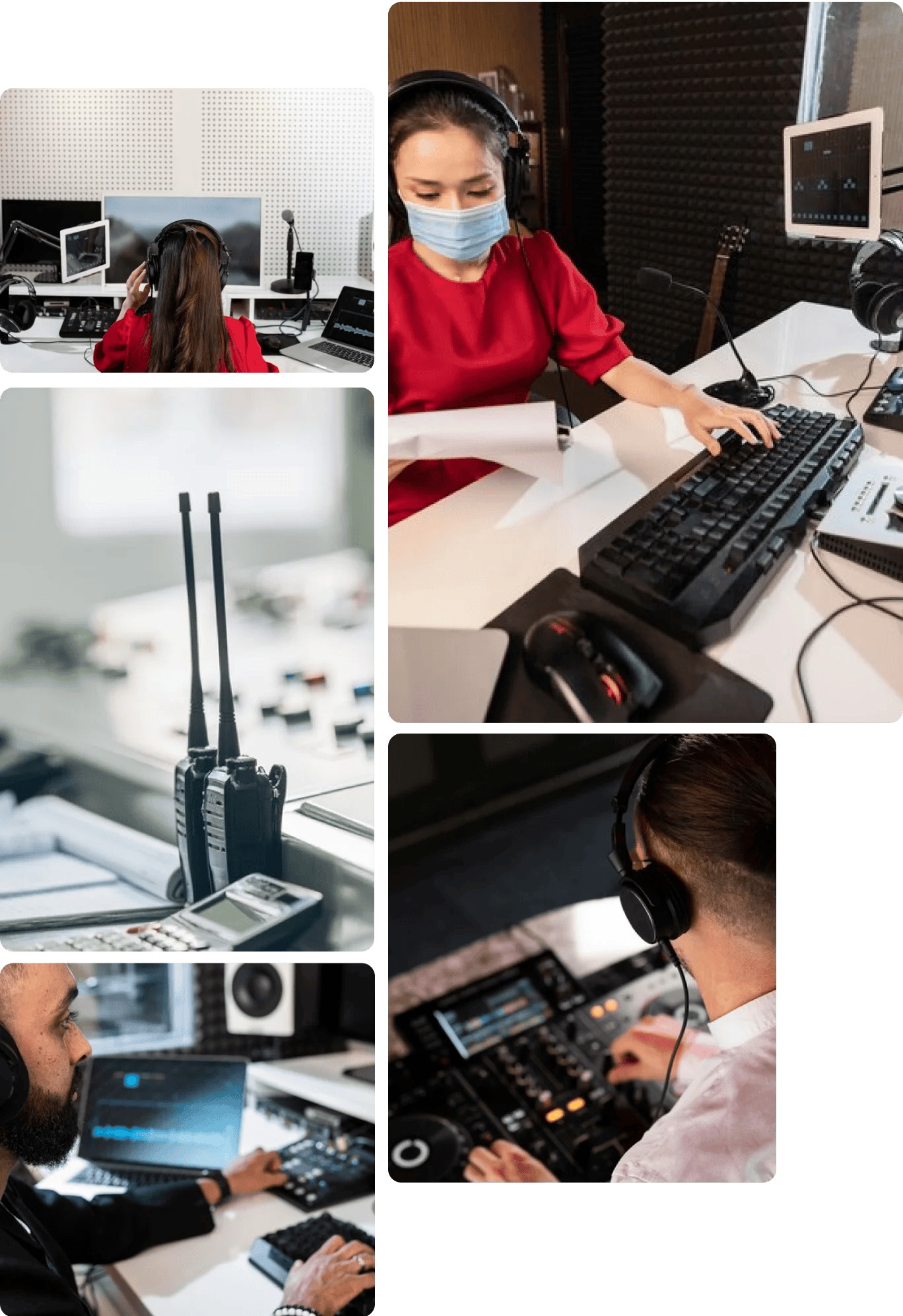 Tour guide wireless transmitters and beltpacks