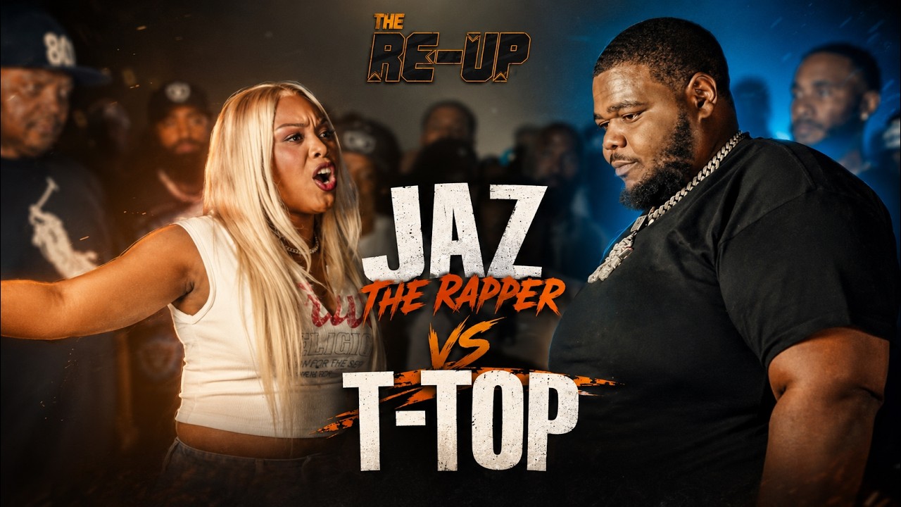 T-TOP vs JAZ THE RAPPER | Rap Battle - Glocawear Radio Station