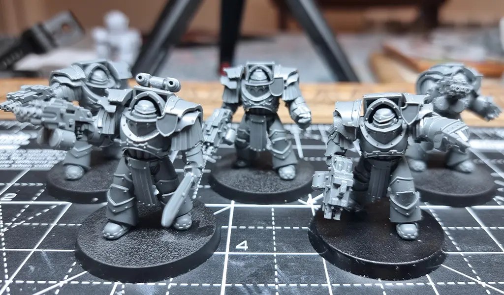 Five man Cataphractii squad