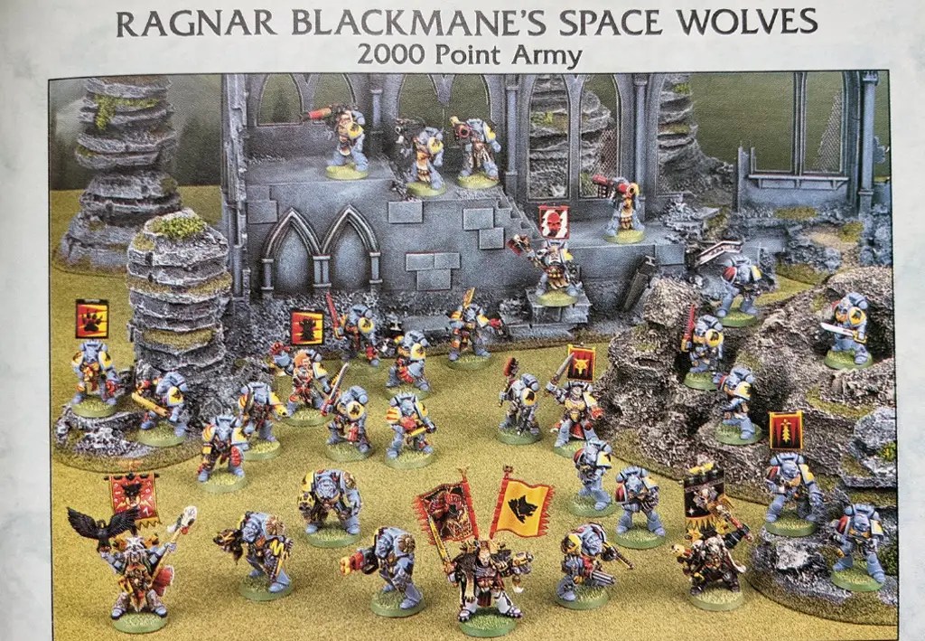 Ragnar blackmanes space wolves army