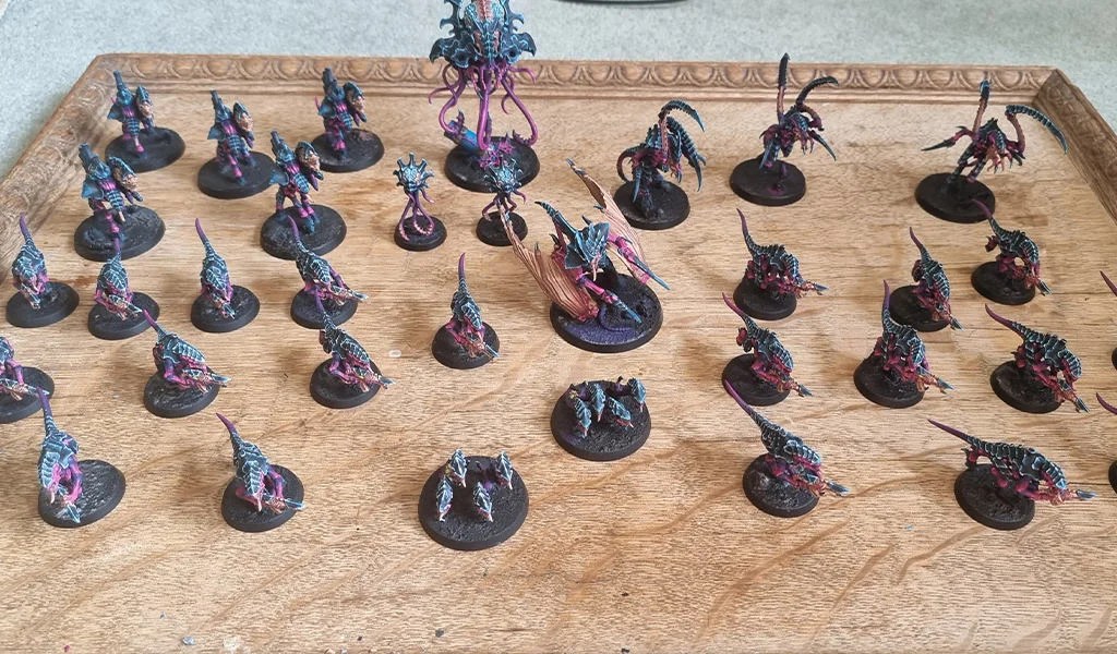 Almost finished termagant tyranids