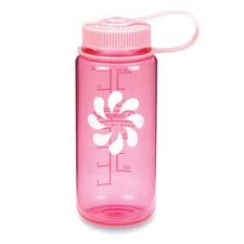 Pink BPA-free water bottle