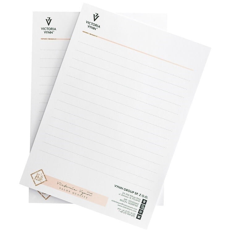 Victoria VYNN VV Notebook A 20 Pages